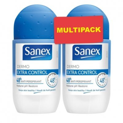 Sanex Deo roller extra control duo